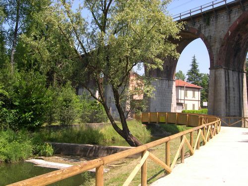 ponte ad archi a Boffalora
